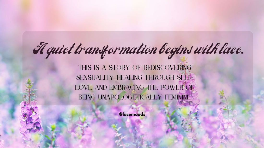 feminine sensuality reflection with lace lingerie inspiration