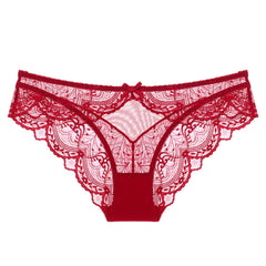 Lace Whisper – Breathable Low-Rise Briefs [NK9241]