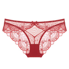 Lace Whisper – Breathable Low-Rise Briefs [NK9241]