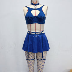 Midnight Apron – Leather Lace Mood Set [Q10168]