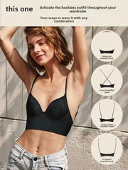 U-Back Sculpt – Seamless Lift Halter Bra for Dresses [3099]